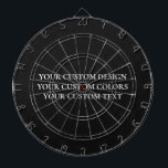 Cible De Fléchettes Créez votre propre personnalisation<br><div class="desc">Customisez ce produit en ajoutant vos propres images et texte et en choisissant vos polices et couleurs préférées. Visitez Aviary Art sur Zazzle pour voir toute notre collection de produits faciles à personnaliser et de haute qualité!</div>