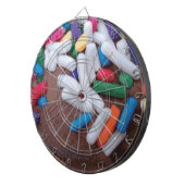 Cible De Fléchettes Crème glacée au chocolat foncé avec arrosage arc-e (Devant droit)