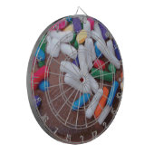 Cible De Fléchettes Crème glacée au chocolat foncé avec arrosage arc-e (Devant gauche)