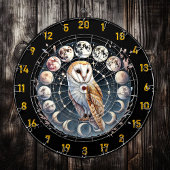 Cible De Fléchettes Crescent Moon, Pleine Lumière