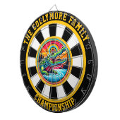 Cible De Fléchettes Crocodile Circulaire Lake Art (Devant droit)