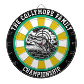 Cible De Fléchettes Crocodile Target Lake Oeuvre d'art (Devant)