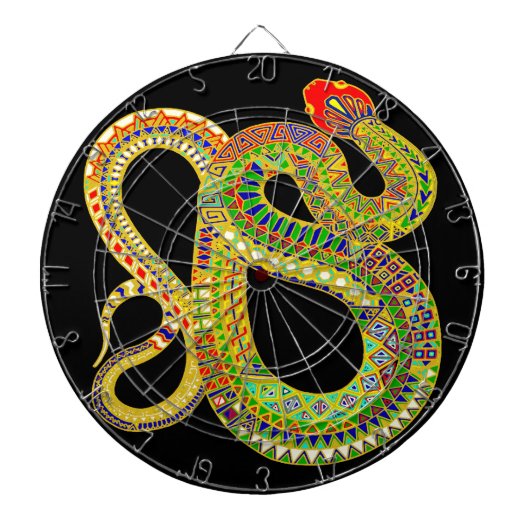 Cible De Fléchettes Crotale du désert du Sud-Ouest (Devant)