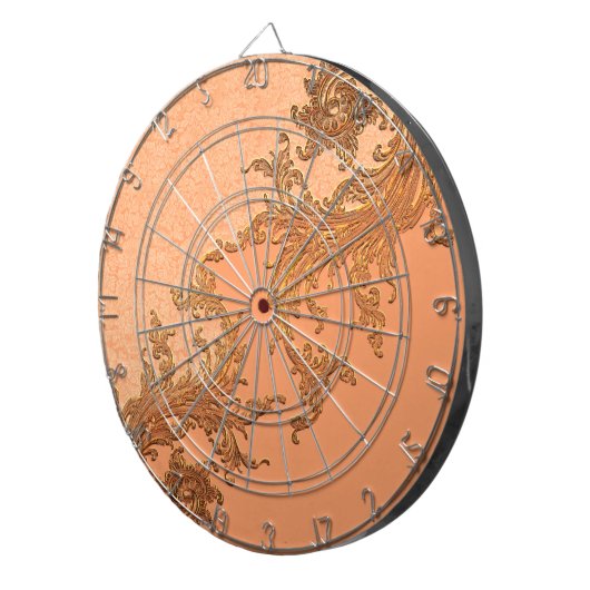 Cible De Fléchettes Cru décoratif merveilleux (Devant droit)