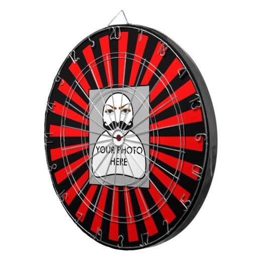 Cible De Fléchettes Custom (Devant droit)