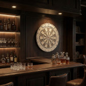 Cible De Fléchettes Custom Business Name Professional