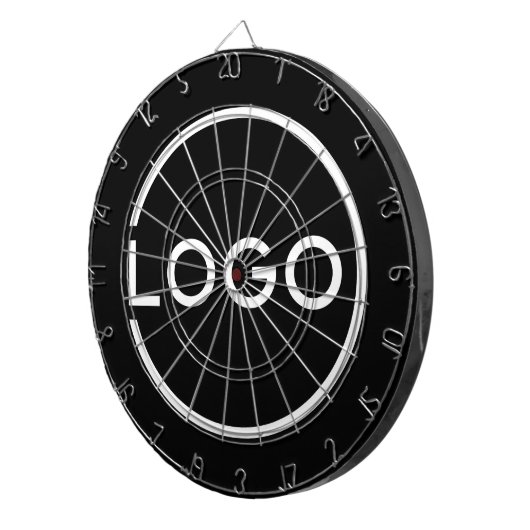 Cible De Fléchettes Custom Logo (Devant droit)