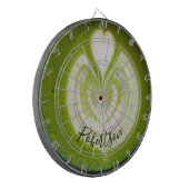 Cible De Fléchettes Custom Name Funny Matcha Latte Lover Green Tea (Devant gauche)