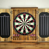 Cible De Fléchettes Custom  Rustic  Dartboard