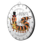 Cible De Fléchettes Cute funny centipede cartoon illustration  (Devant droit)