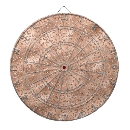 Cible De Fléchettes Cute Gold Cheetah Leopard Motif d'impression (Devant)