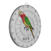 Cible De Fléchettes Cute happy parrot (Devant gauche)