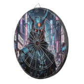 Cible De Fléchettes Cyberpunk Demon Samurai (Devant droit)