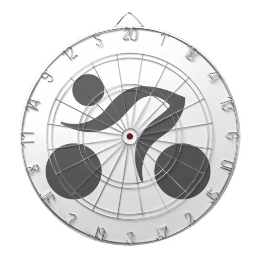 Cible De Fléchettes Cycler Freak (Devant)