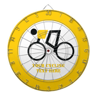 Cible De Fléchettes Cycliste à vélo sur mesure