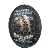 Cible De Fléchettes Czar Rue menteur Trump POTUS patriotique train MAG (Devant droit)