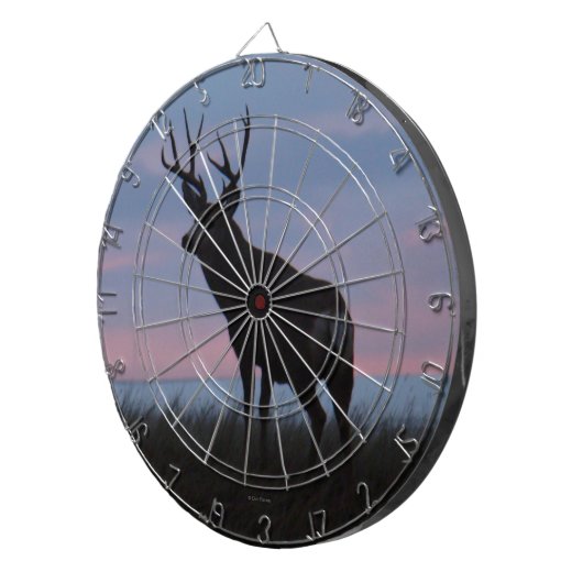 Cible De Fléchettes D3 Mule Deer Buck (Devant droit)