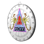 Cible De Fléchettes Danger (Devant droit)