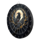 Cible De Fléchettes Dans les ténèbres de la nuit” – Le messager silenc (Devant droit)