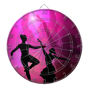 Cible De Fléchettes Danseurs de ballet