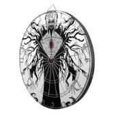 Cible De Fléchettes Dark Anime Fantasy Crow and Demon Art (Devant droit)