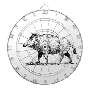 Cible De Fléchettes Dart board wild boar/Dartvidae Wildwildbad