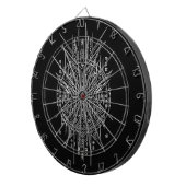 Cible De Fléchettes Dartboard (Devant droit)