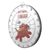 Cible De Fléchettes Dartboard (Devant droit)