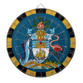 Cible De Fléchettes Dartboard Bahamas & Drapeau fléchettes / jeu (Devant)