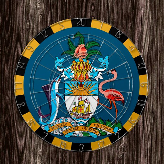 Cible De Fléchettes Dartboard Bahamas & Drapeau fléchettes / jeu