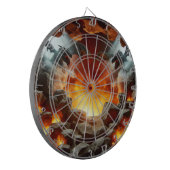 Cible De Fléchettes Dartboard d'art de la grotte du Dragon (Devant gauche)