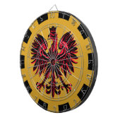 Cible De Fléchettes Dartboard polonais, Aigle & Drapeau fléchettes / p (Devant droit)