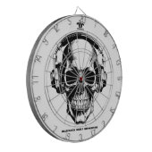 Cible De Fléchettes Dartboard Scull With Headphones (Devant gauche)