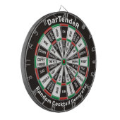 Cible De Fléchettes Dartender, Random Cocktail Dartboard (Devant gauche)