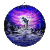 Cible De Fléchettes Dauphin clair de lune (Devant)