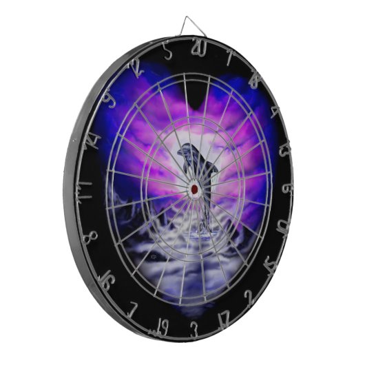 Cible De Fléchettes Dauphin clair de lune (Devant gauche)