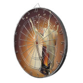 Cible de flechettes de boisson déversée (Devant droit)