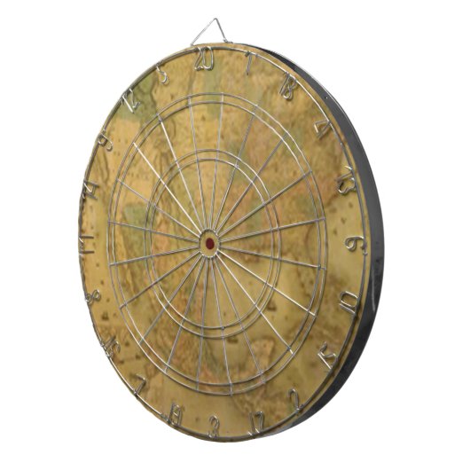 CIBLE DE FLECHETTES de carte USA (Devant droit)