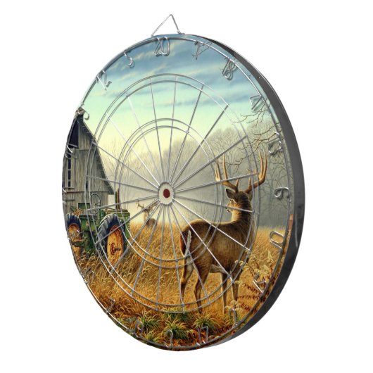 Cible de flechettes de cerfs (Devant droit)