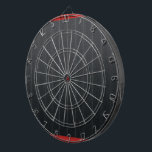 Cible de flechettes de collection de sport de<br><div class="desc">Metal la bande de noir de cage et la Cible de flechettes rouge d'arrière - plan</div>