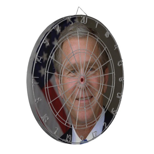 Cible de flechettes de George W. Bush (Devant gauche)