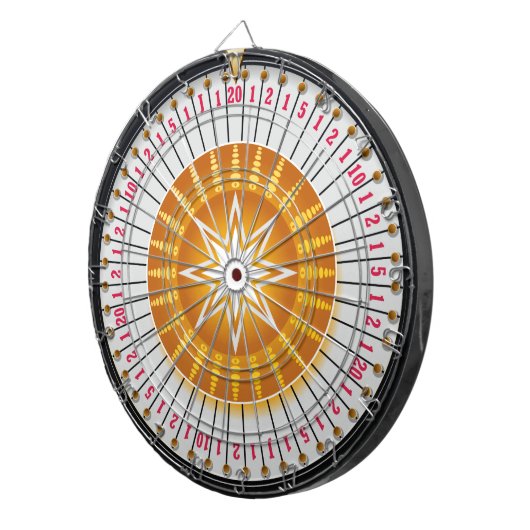 Cible de flechettes de la rotation 1 (Devant droit)