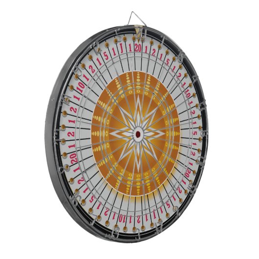 Cible de flechettes de la rotation 1 (Devant gauche)