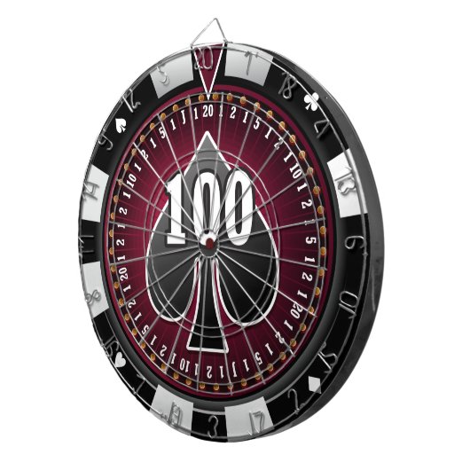 Cible de flechettes de la rotation 3 (Devant droit)