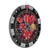 Cible de flechettes de la rotation 5 (Devant gauche)