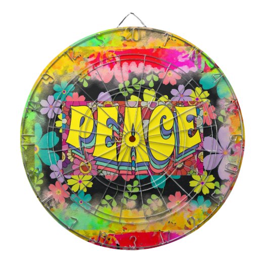 Cible de flechettes de paix (Devant)