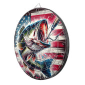 Cible de fléchettes de pêche  (Devant droit)