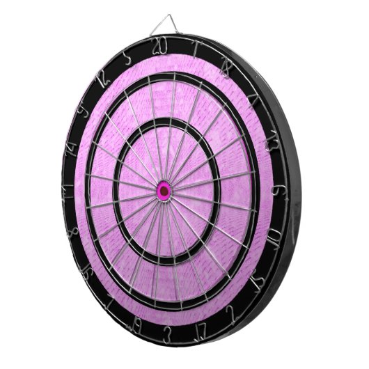 Cible de flechettes de réglementation rose (Devant droit)