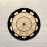 Cible de flechettes de régulation Combo Brown et T<br><div class="desc">Panneau de régulation en noir et bronze. Il s'agit d'un design génial qui peut être intégré dans n'importe quelle salle de jeux de couleurs ou de salon de coiffure. Le design frappant distingue chaque zone,  ce qui permet au joueur de facilement voir exactement où atterrir chaque prise.</div>