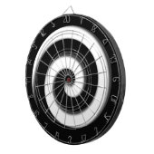 Cible de flechettes de régulation hypnotique noir  (Devant droit)